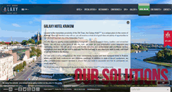 Desktop Screenshot of galaxyhotel.pl